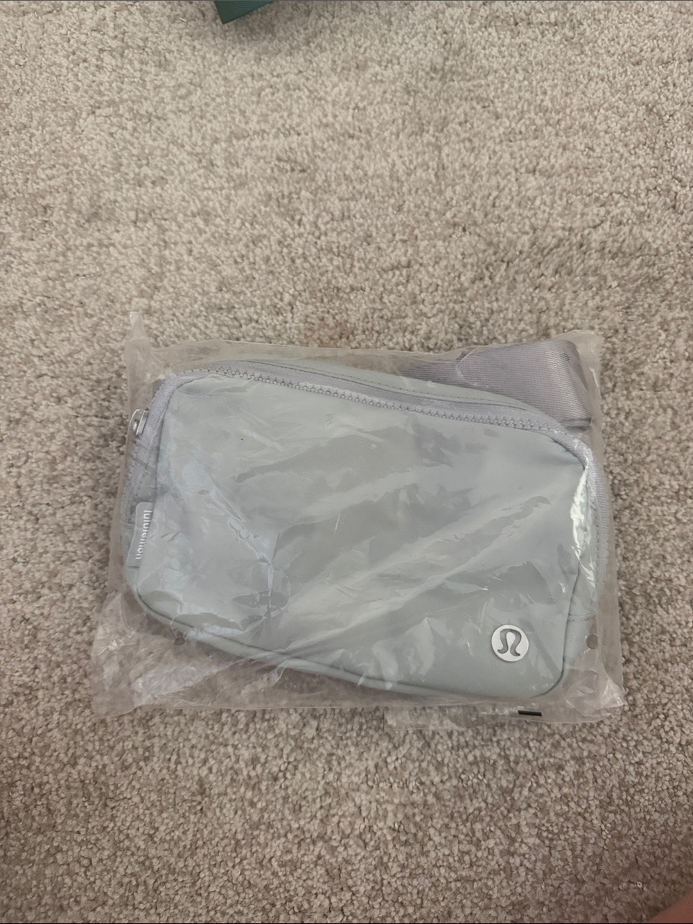 Lululemon Light Gray Belt Bag